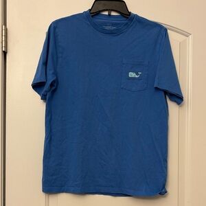 Vineyard Vines Short-Sleeve Pocket Tee in Royal Blue